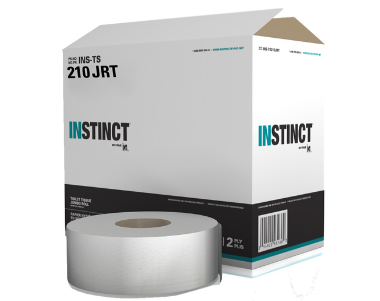 Toilet paper jumbo, 2 ply, 10 lbs, 8 rolls/box