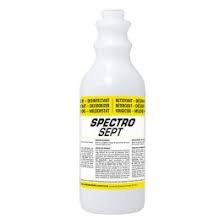 Empty bottle identified 750ml Spectro-Sept (3124)