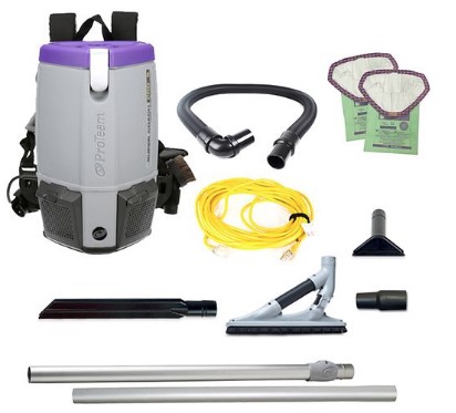 JAN-PRO Pro Super Team Pro 6 Pro Xbox Backpack Vacuum Cleaner 107098 (Clip)