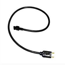 Cord,electrified hose,2-wire,SVT,28&quot;L,Blk,W/ECI P-37-1 plug