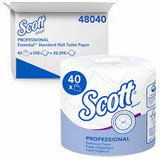 Scott hygienic paper 2 plies 40 X 550 sheet