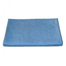 Linges Microfibre pour vitres et miroirs, Bleu, 14''x14'' /k