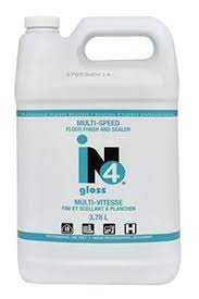 Multi-speed floor finish and sealer, ammonia, 3.78L