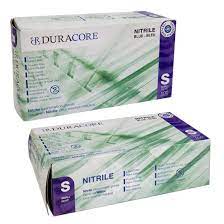 [DUR-DC-N3010] Medical grade powder-free nitrile glove, blue small (100 / box)

