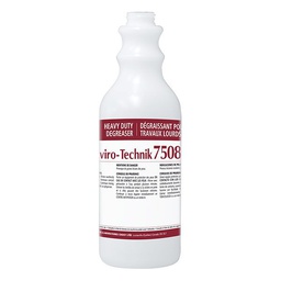 [CHO-750899BMTR] Empty bottle identified 750ml Degreaser (7508)