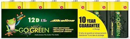 [AMA-GoGreen-ALK-D-12] D perfpower go green 1.5V Alkaline batteries (12 /pk