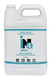 [INO-gl4-378] Multi-speed floor finish and sealer, ammonia, 3.78L